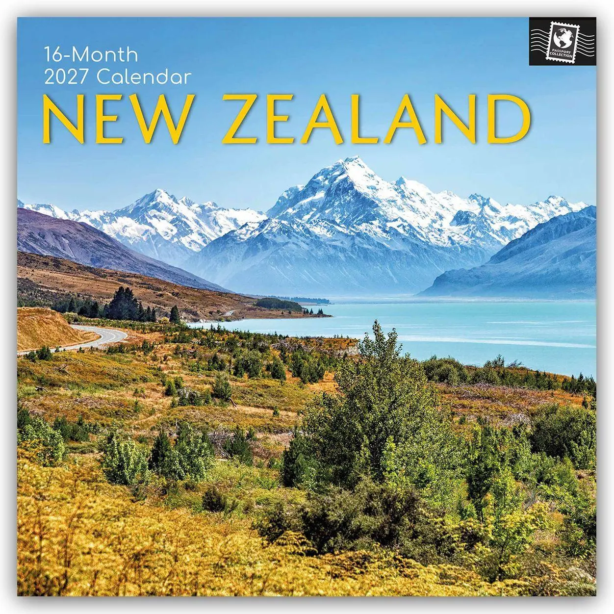 Cover: 9781805976295 | New Zealand - Neuseeland 2027 - 16-Monatskalender | The Gifted | 28 S.