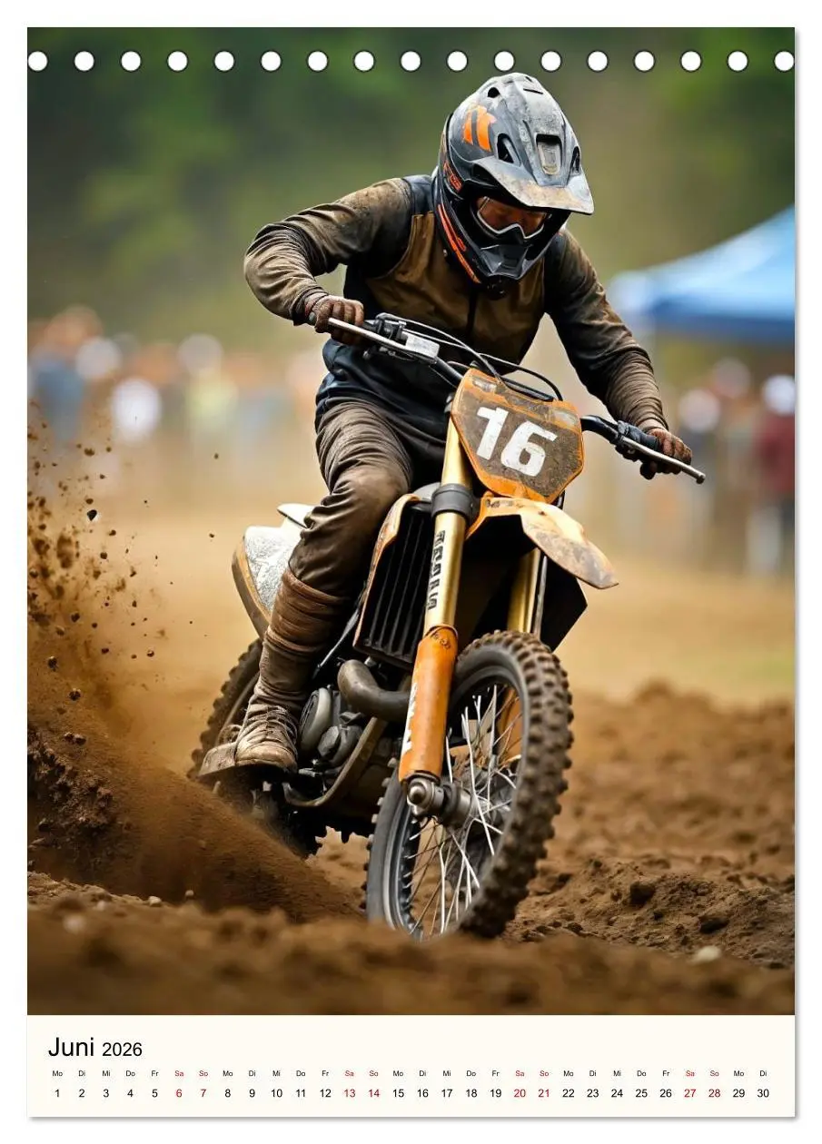 Bild: 9783457296295 | Kickstart the Year - Dirt, Speed und Adrenalin (Tischkalender 2026...