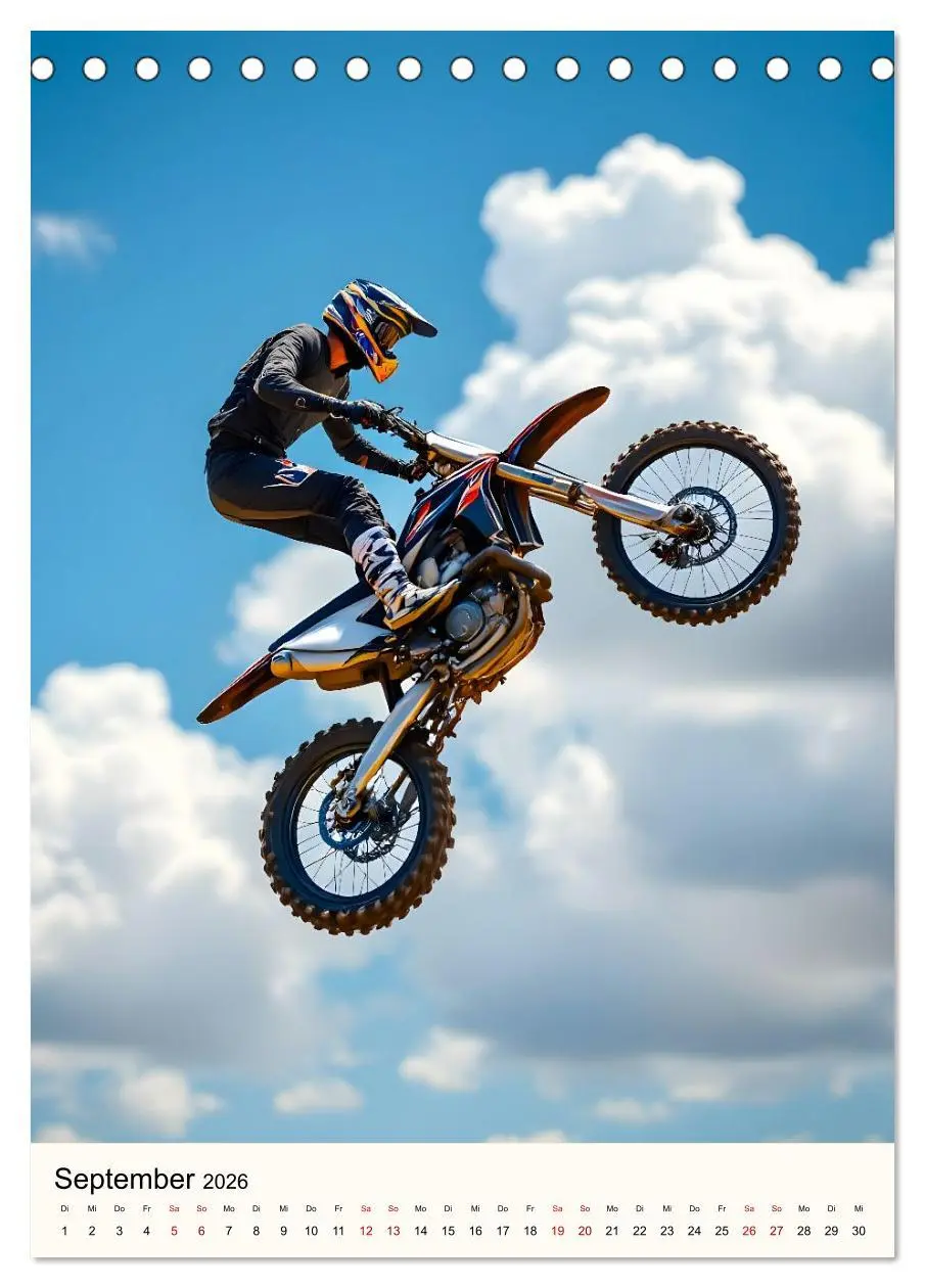Bild: 9783457296295 | Kickstart the Year - Dirt, Speed und Adrenalin (Tischkalender 2026...