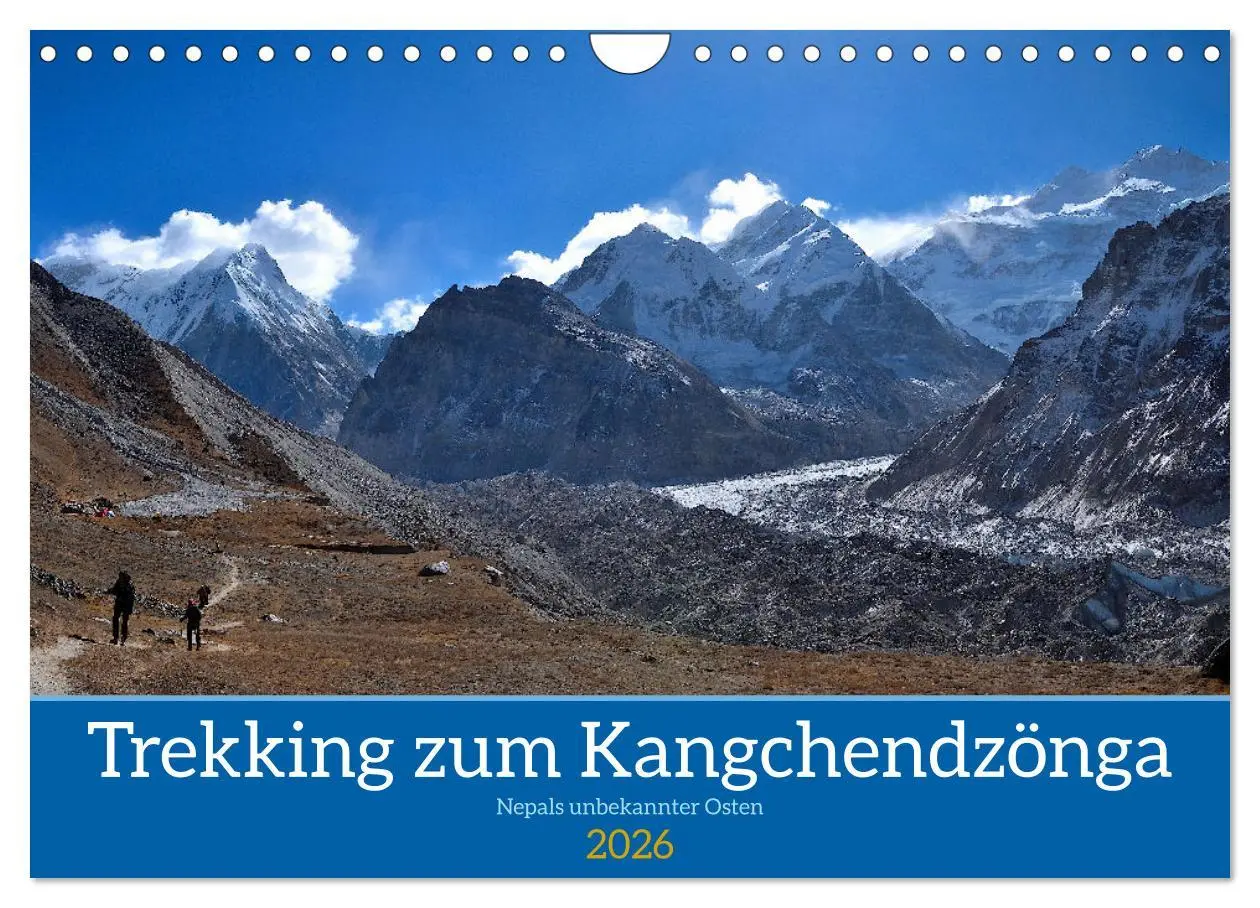 Cover: 9783457366295 | Trekking zum Kangchendzönga (Wandkalender 2026 DIN A4 quer),...