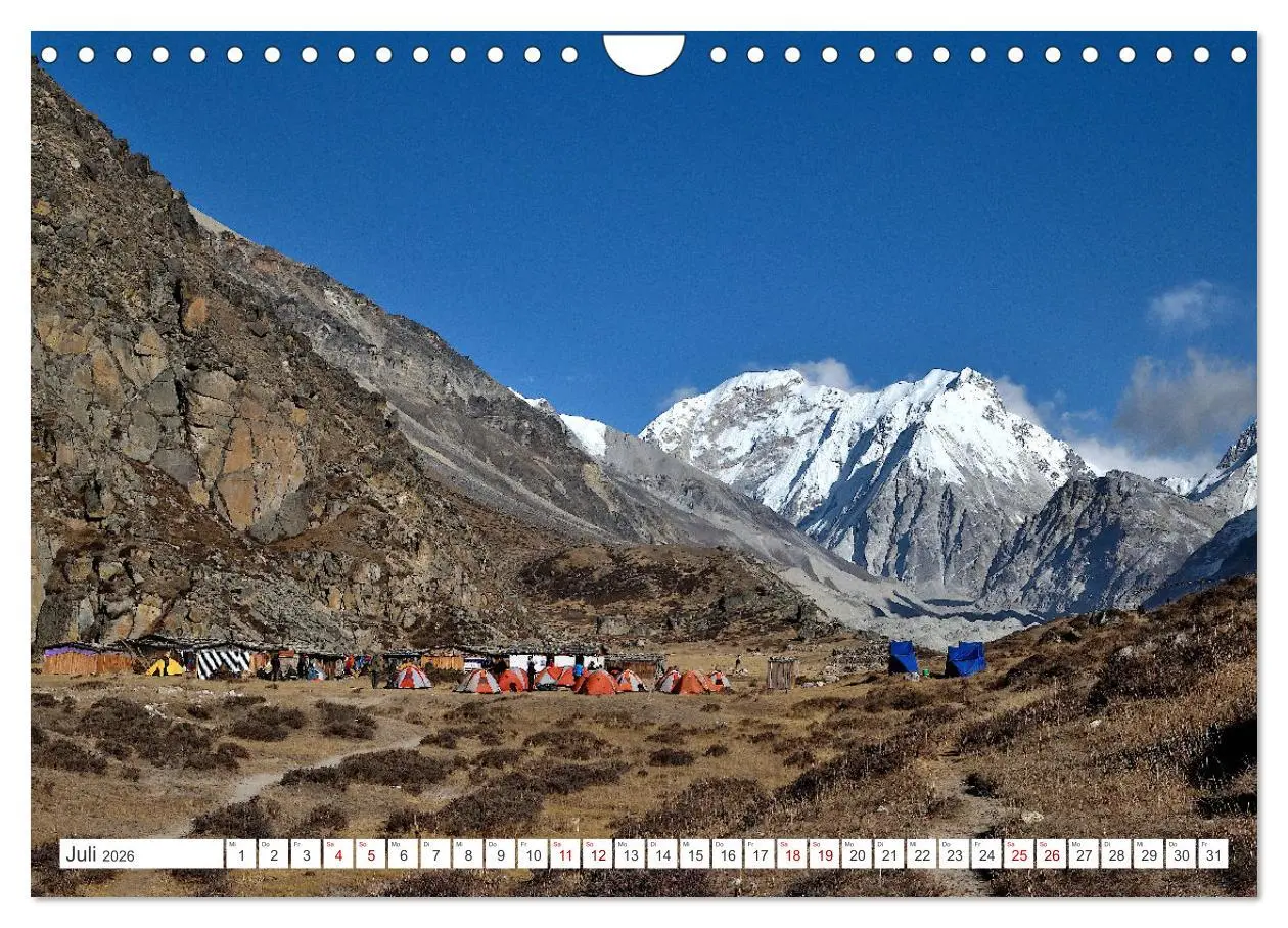 Bild: 9783457366295 | Trekking zum Kangchendzönga (Wandkalender 2026 DIN A4 quer),...