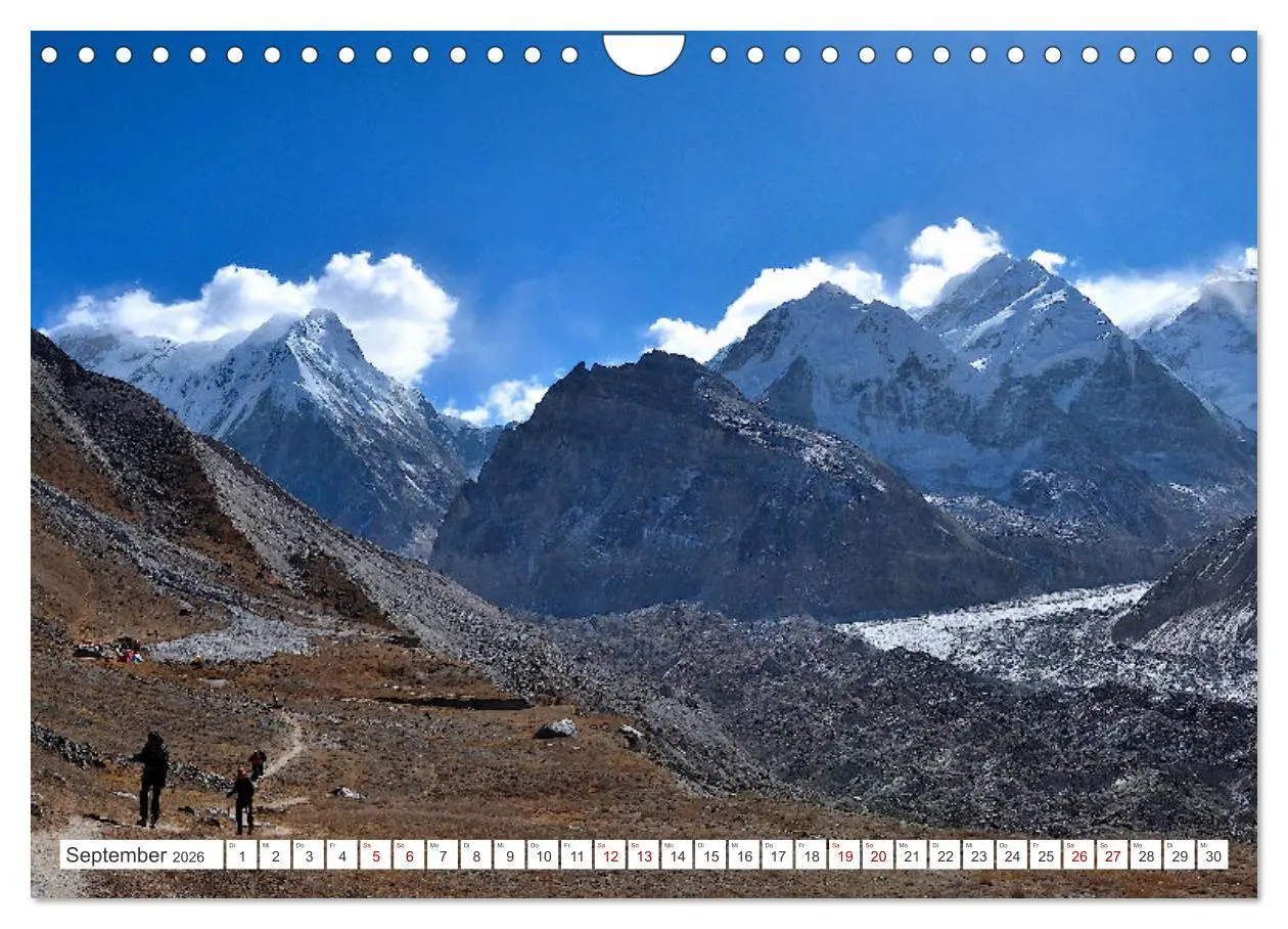 Bild: 9783457366295 | Trekking zum Kangchendzönga (Wandkalender 2026 DIN A4 quer),...