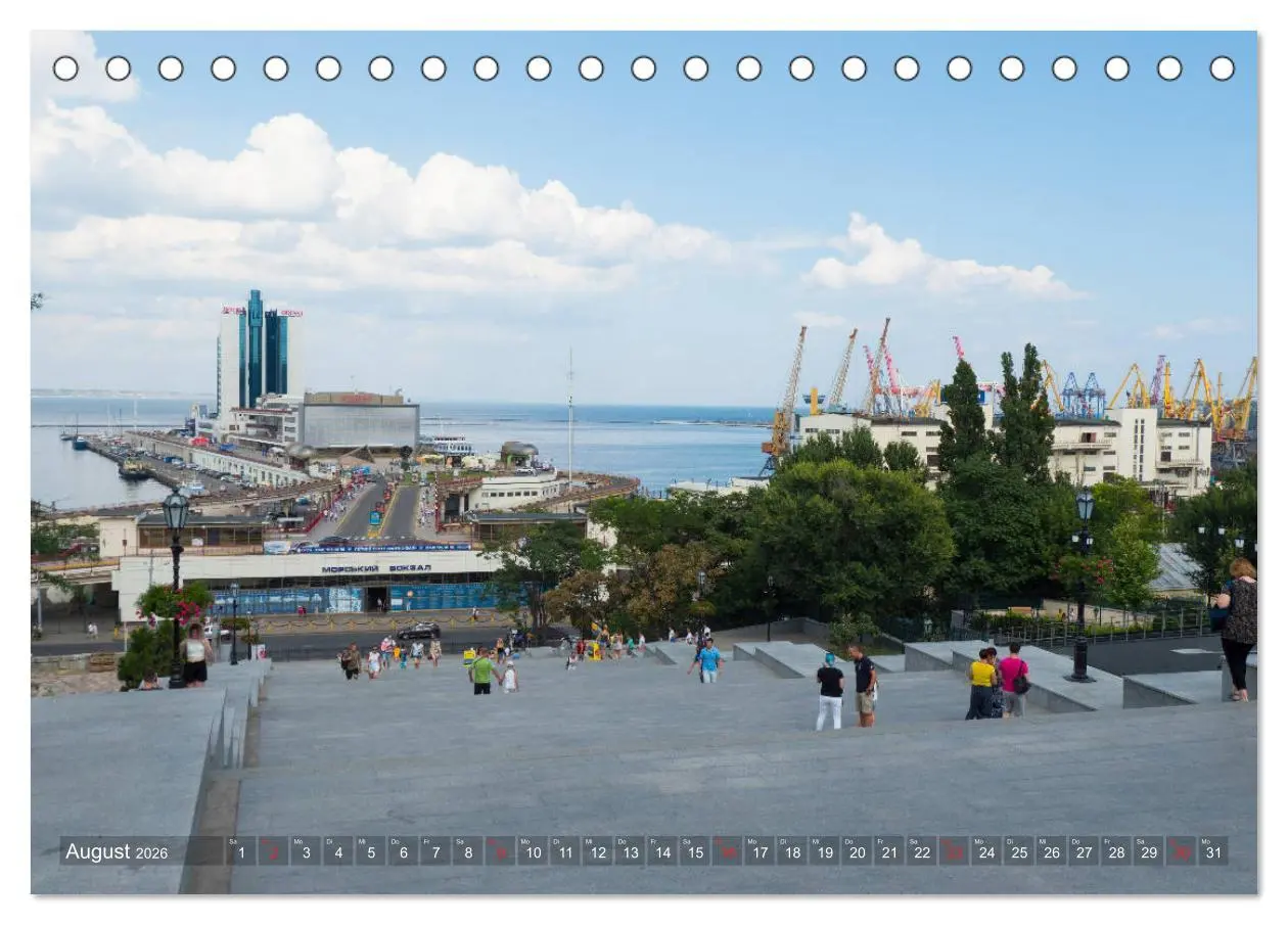 Bild: 9783457816295 | Odessa- Die schöne Stadt am Schwarzen Meer (Tischkalender 2026 DIN...