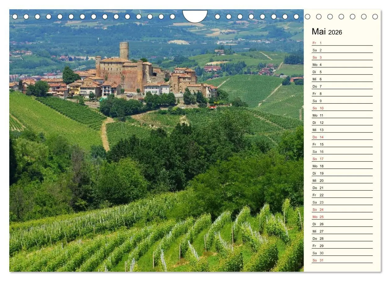 Bild: 9783457986295 | Die Langhe - Im Herzen des Piemonts (Wandkalender 2026 DIN A4...