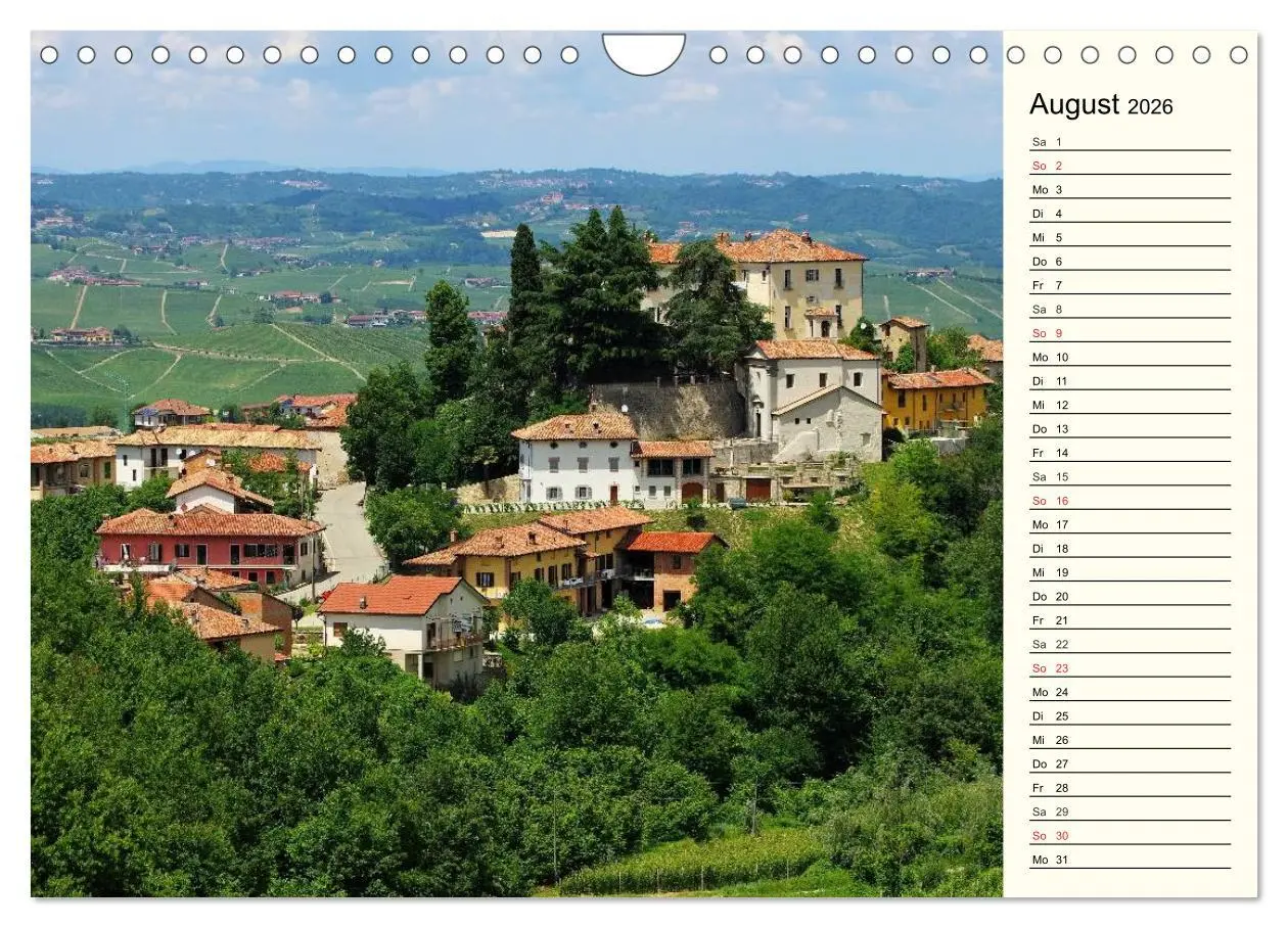 Bild: 9783457986295 | Die Langhe - Im Herzen des Piemonts (Wandkalender 2026 DIN A4...