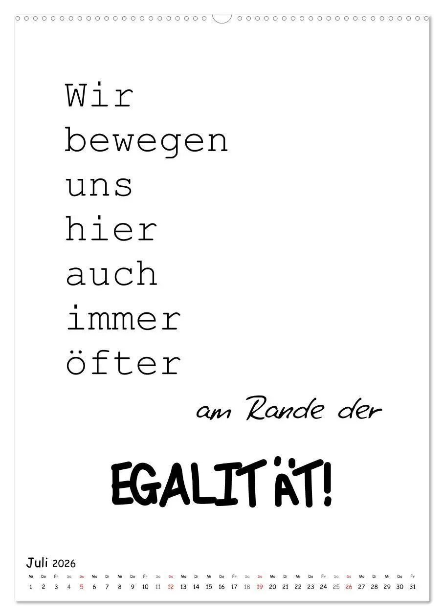 Bild: 9783516386295 | Typo-Kalender für das Büro. Gemeine und lustige Sprüche...