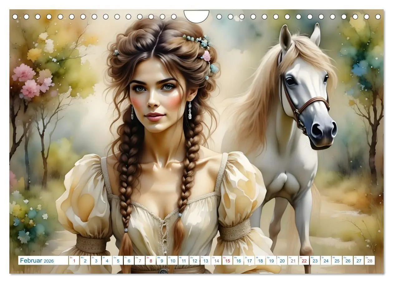 Bild: 9783516696295 | Königinnen der Reitkunst (Wandkalender 2026 DIN A4 quer), CALVENDO...