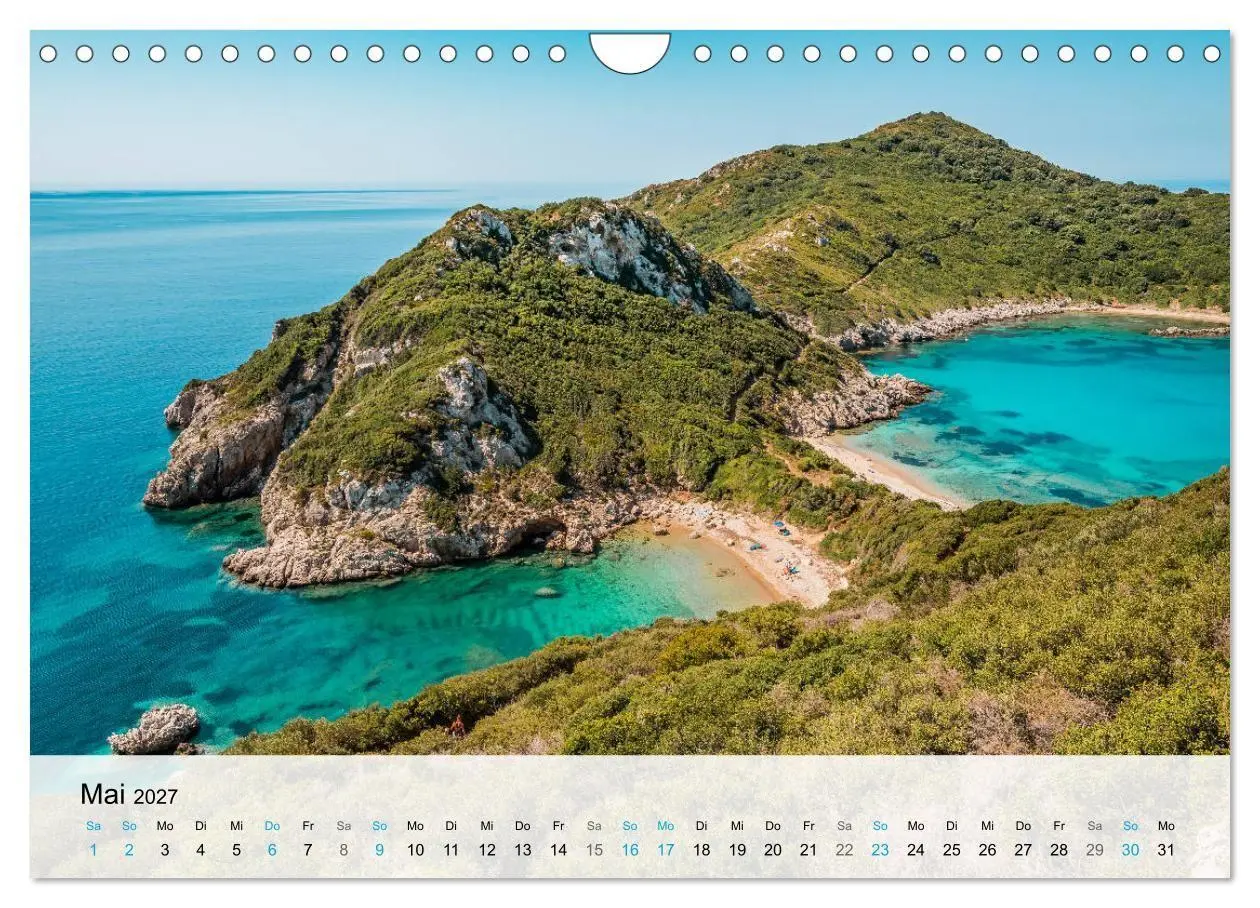 Bild: 9783569546295 | Insel Korfu - Trauminsel im Ionischen Meer (Wandkalender 2027 DIN...