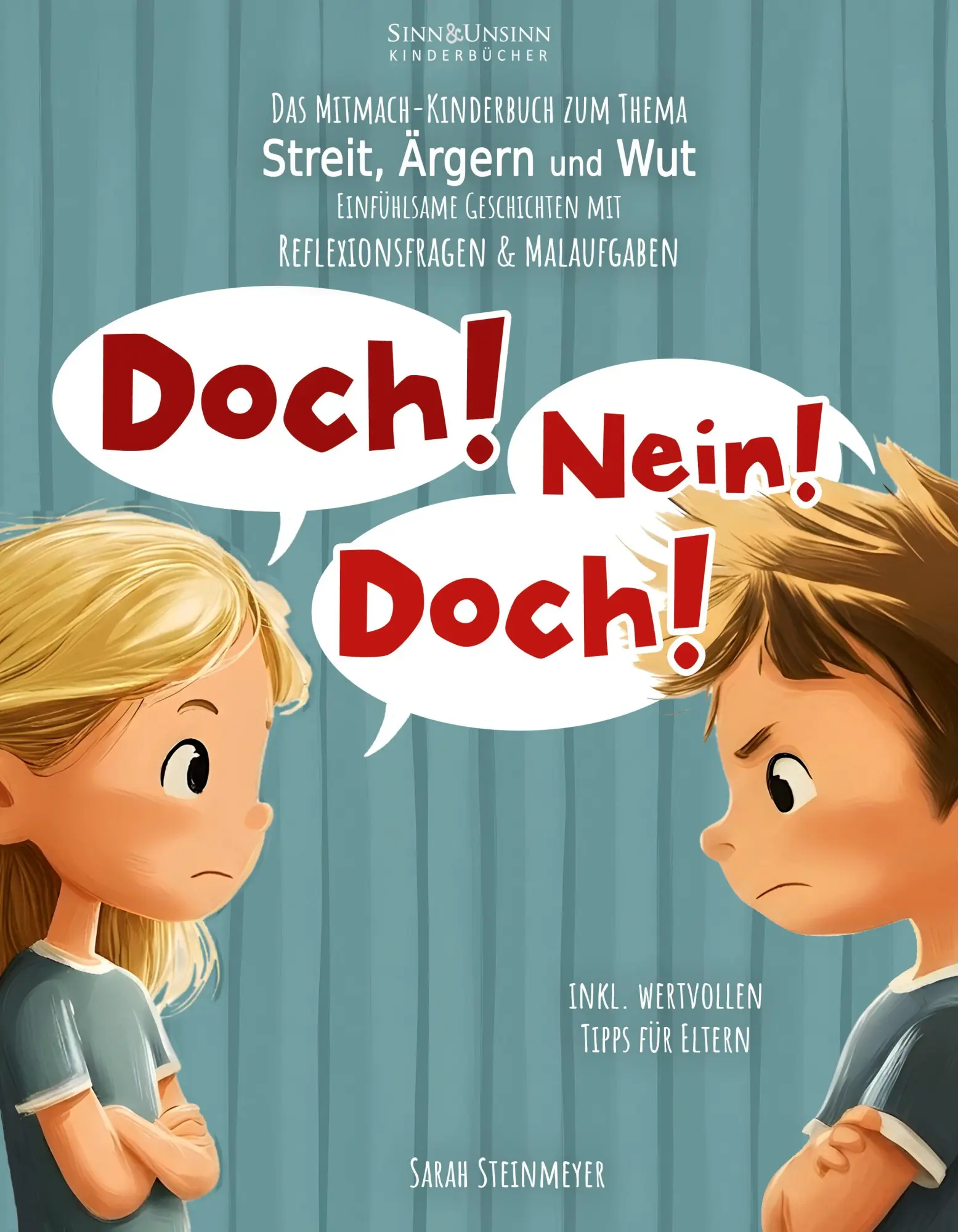 Cover: 9783949946295 | Doch! - Nein! - Doch! Das Mitmach-Kinderbuch zum Thema Streit,...