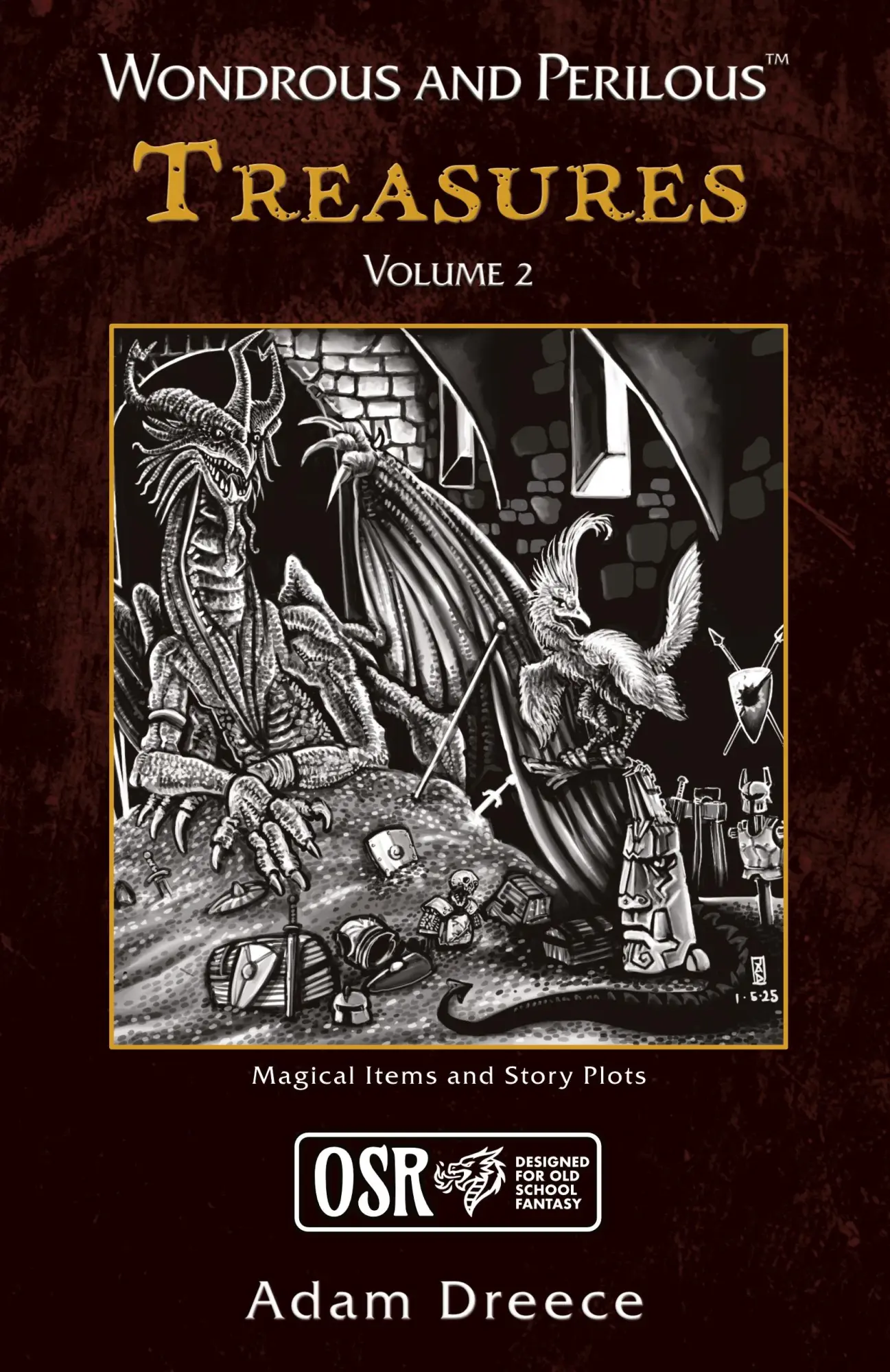 Cover: 9781988746395 | Wondrous and Perilous(TM) Treasures Volume 2, for Old School Fantasy