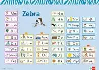 Cover: 9783122706395 | Zebra. Schreibtabellenposter, Poster Strategie 1. Schuljahr | Poster
