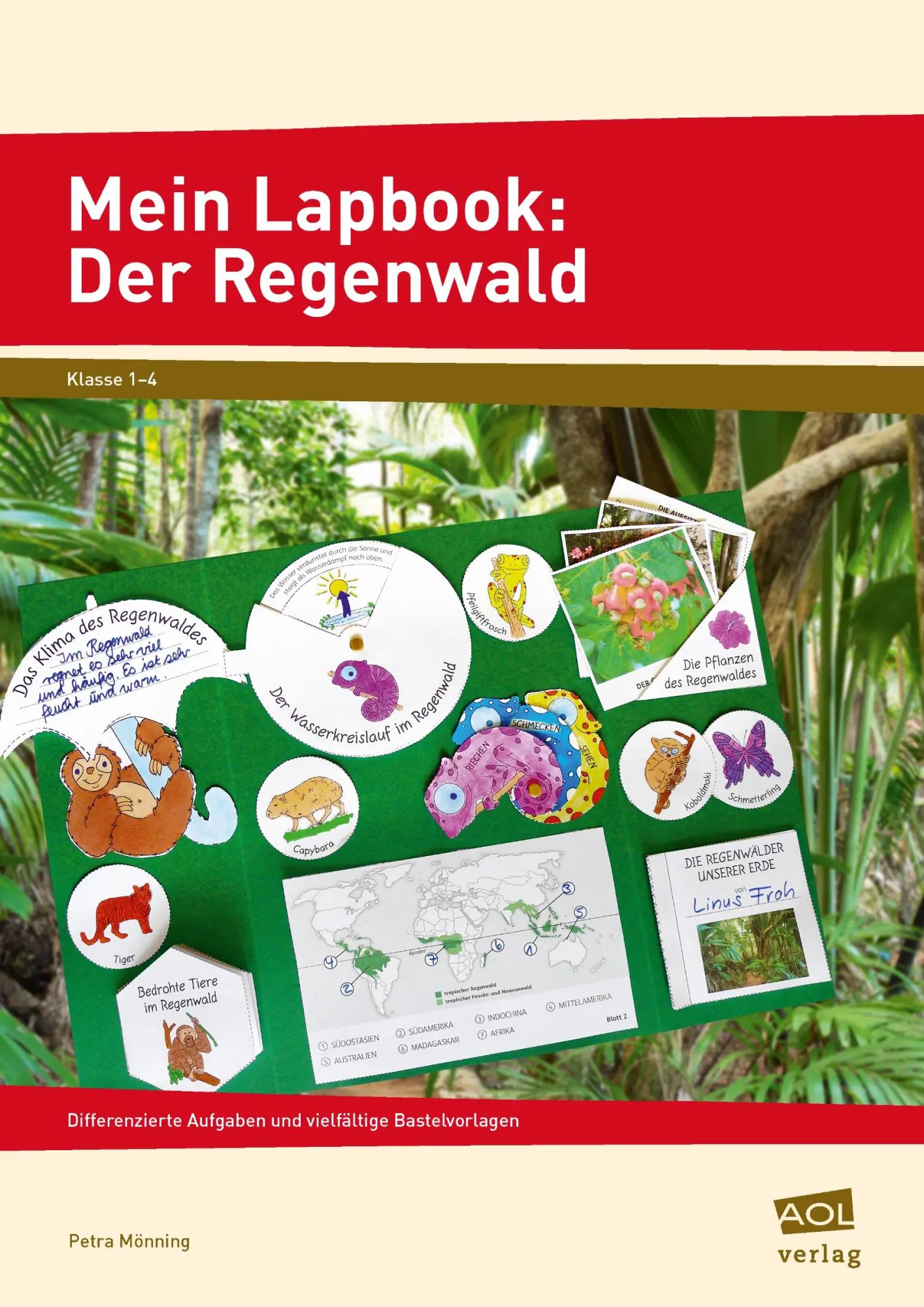 Cover: 9783403106395 | Mein Lapbook: Der Regenwald | Petra Mönning | Broschüre | 64 S. | 2020