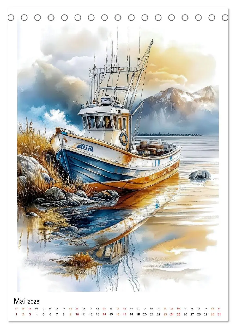 Bild: 9783457286395 | Alaska - Landschaften, Tiere, Freiheit (Tischkalender 2026 DIN A5...