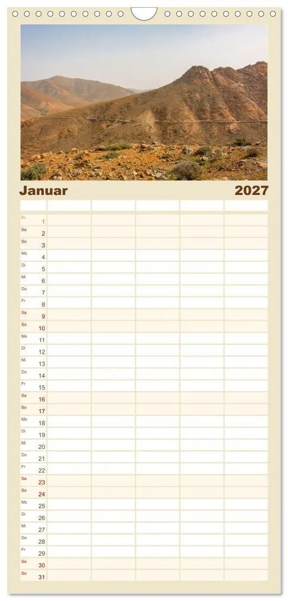 Bild: 9783594286395 | Familienplaner 2027 - Fuerteventura - Von Stränden und Bergen mit 5...