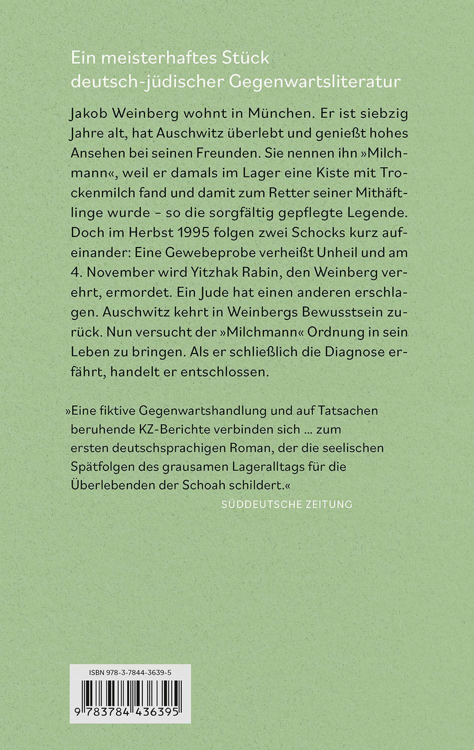 Bild: 9783784436395 | Der Milchmann | Roman | Rafael Seligmann | Taschenbuch | 368 S. | 2022