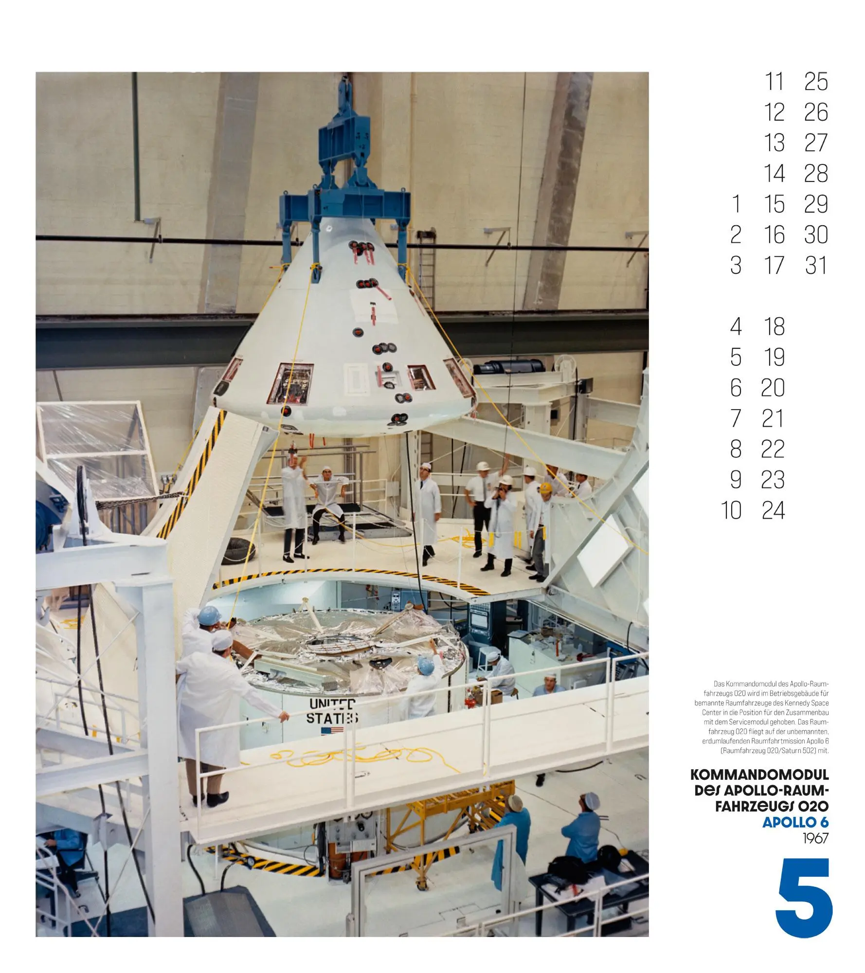 Bild: 9783838436395 | The Apollo Archives Kalender 2026 | Ackermann Kunstverlag GmbH | 14 S.