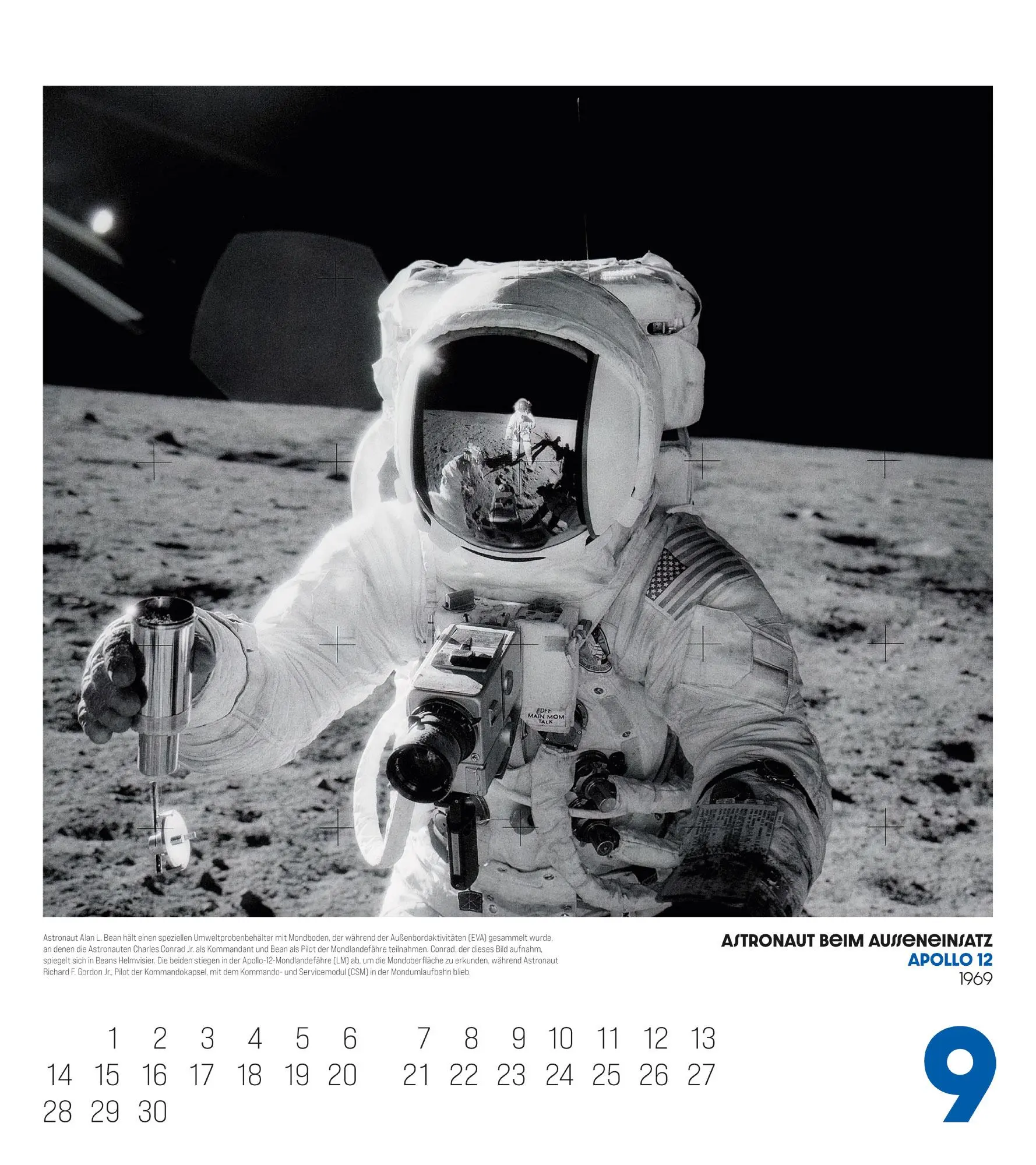 Bild: 9783838436395 | The Apollo Archives Kalender 2026 | Ackermann Kunstverlag GmbH | 14 S.