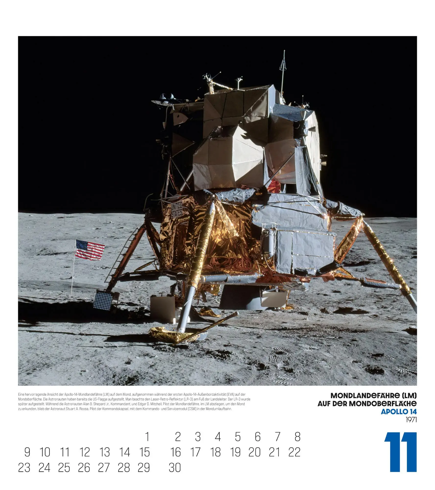 Bild: 9783838436395 | The Apollo Archives Kalender 2026 | Ackermann Kunstverlag GmbH | 14 S.