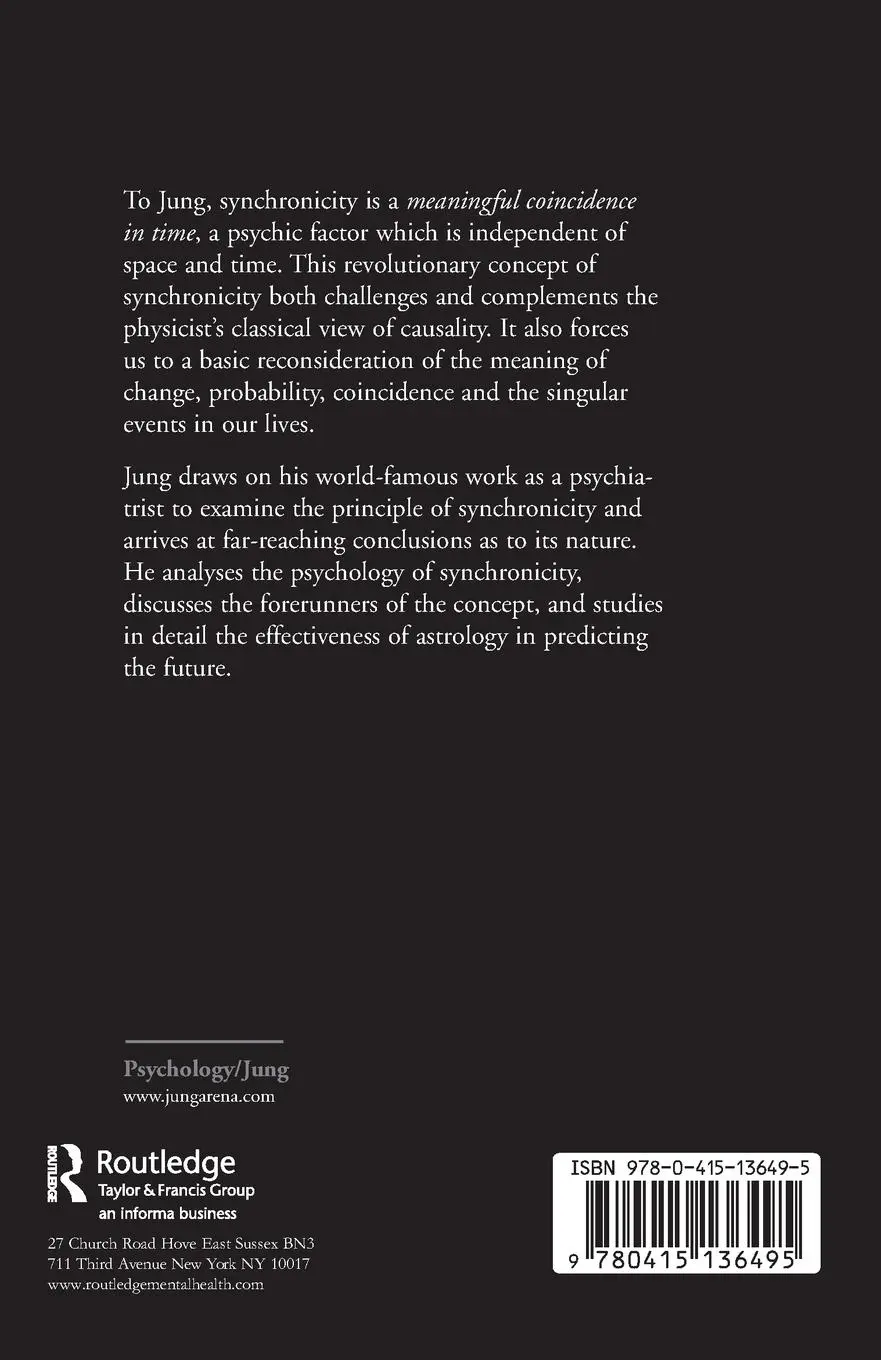 Rückseite: 9780415136495 | Synchronicity | An Acausal Connecting Principle | C. G. Jung | Buch