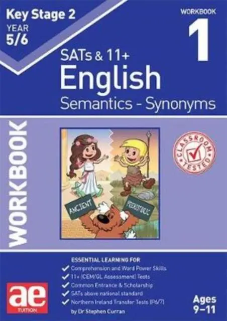 Cover: 9781910106495 | KS2 Semantics Year 5/6 Workbook 1 - Synonyms | Curran (u. a.) | Buch