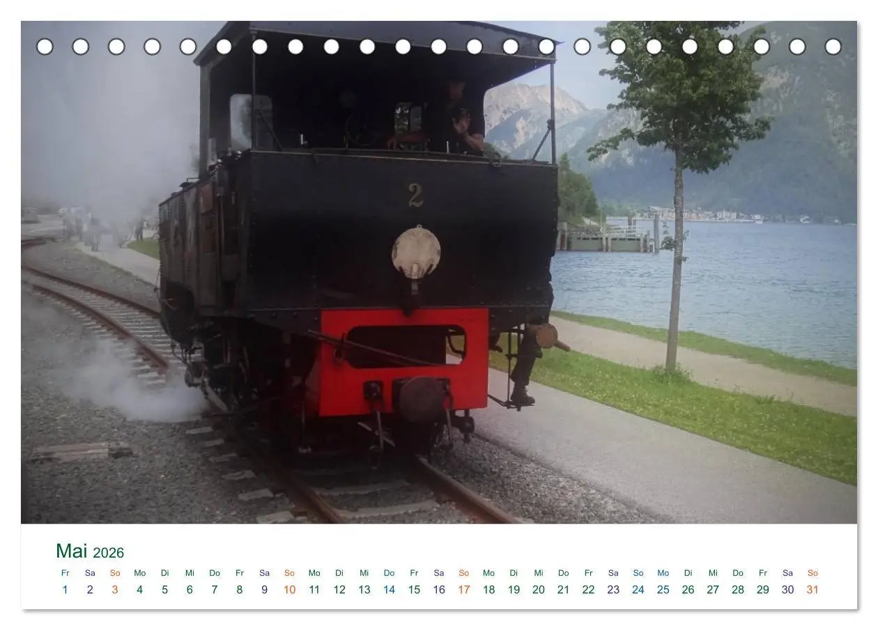 Bild: 9783516126495 | Tirol - Rund um den Achensee (Tischkalender 2026 DIN A5 quer),...