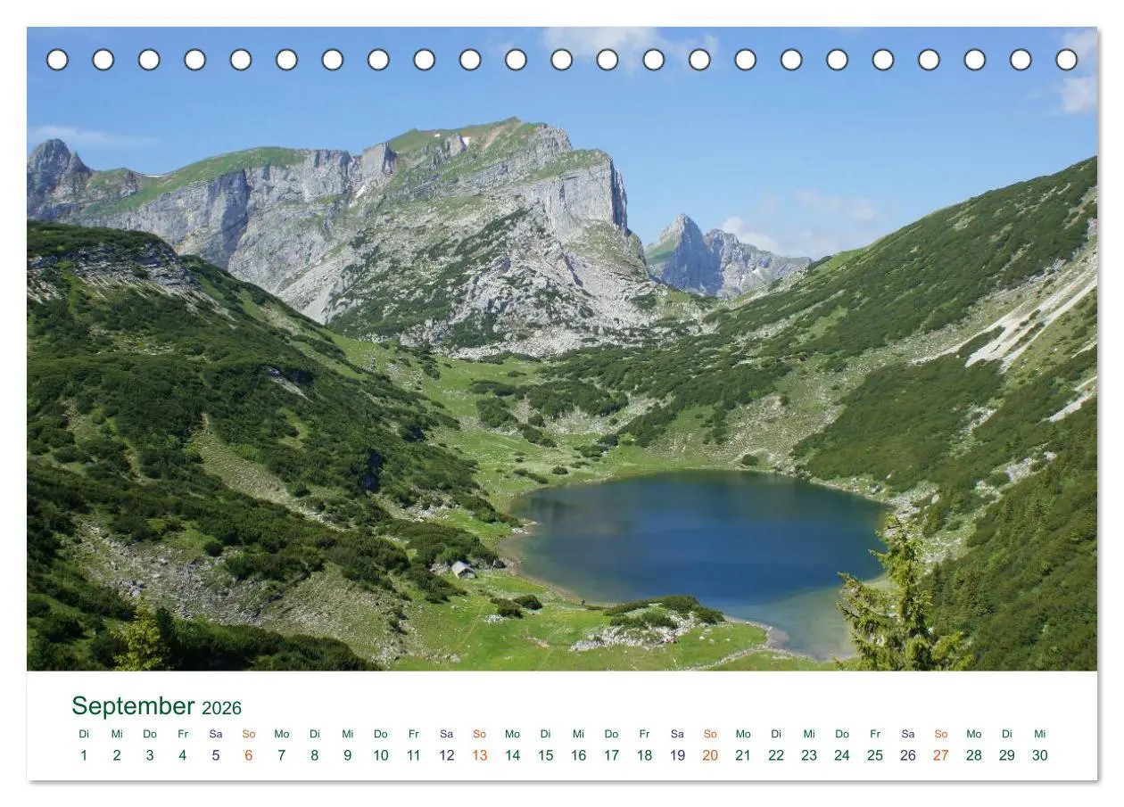 Bild: 9783516126495 | Tirol - Rund um den Achensee (Tischkalender 2026 DIN A5 quer),...