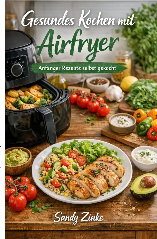 Cover: 9783565326495 | Gesundes Kochen mit Airfryer | Anfänger Rezepte selbst gekocht.DE