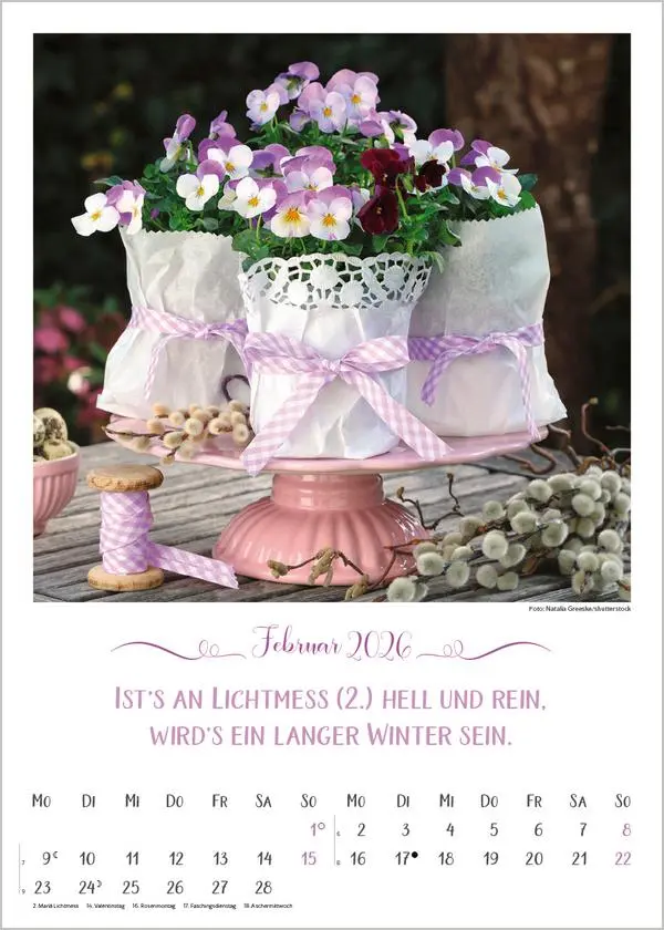 Bild: 9783731886495 | Landleben mit Bauernregeln 2026 | Verlag Korsch | Kalender | 13 S.
