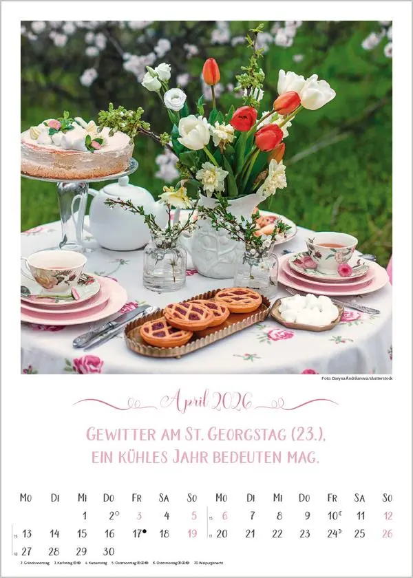 Bild: 9783731886495 | Landleben mit Bauernregeln 2026 | Verlag Korsch | Kalender | 13 S.