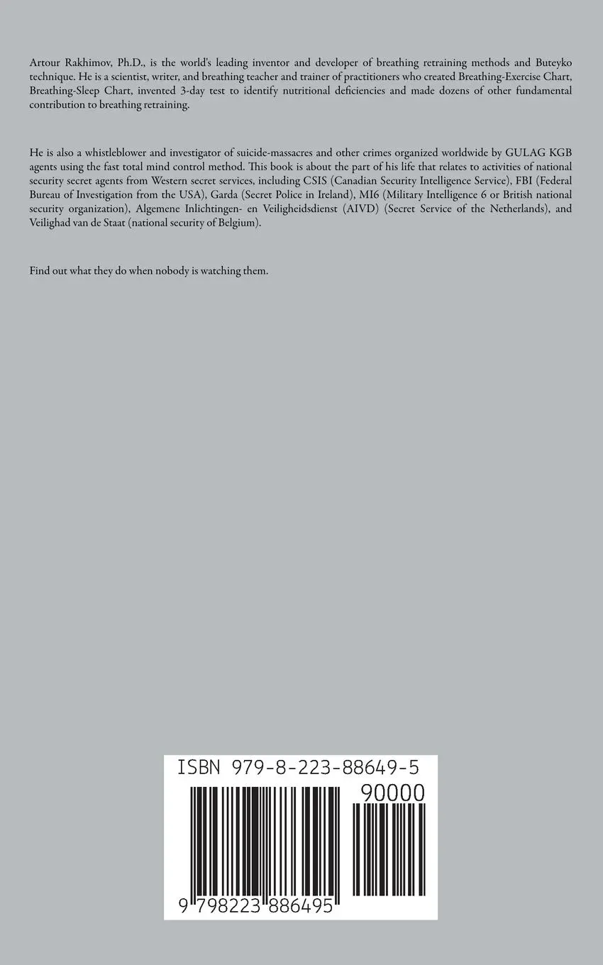 Rückseite: 9798223886495 | Methods of Western State Secret Services in 1998-2008 | Rakhimov