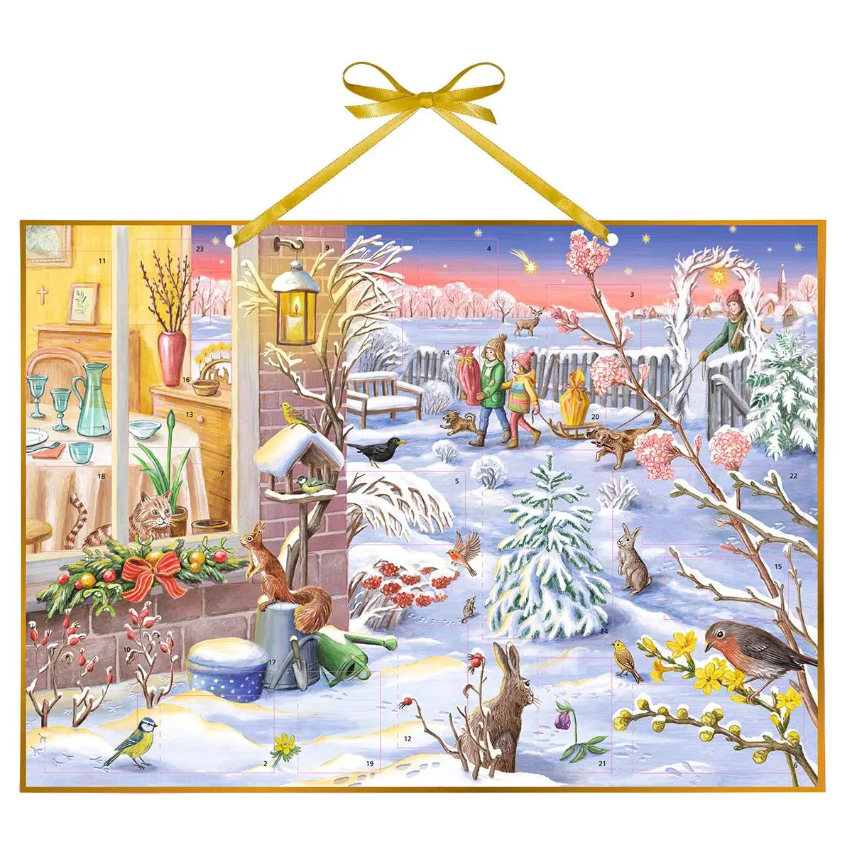 Cover: 4260653746595 | Adventskalender 'Blüten im Schnee' | Der Winterblüher-Adventskalender