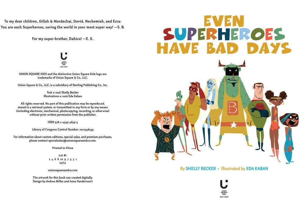 Bild: 9781454946595 | Even Superheroes Have Bad Days | Shelly Becker | Taschenbuch | 2023
