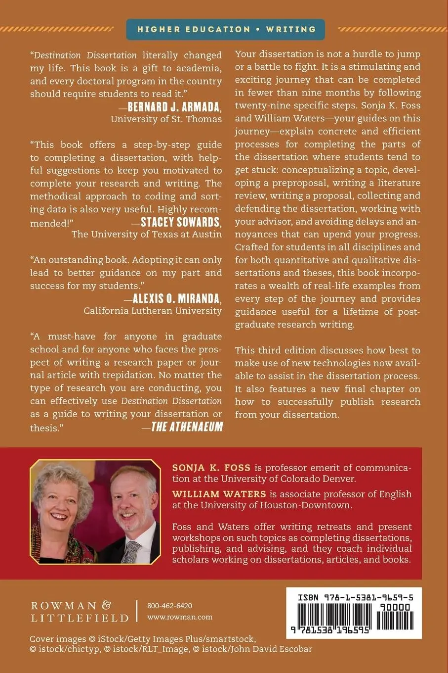 Rückseite: 9781538196595 | Destination Dissertation | A Traveler's Guide to a Done Dissertation