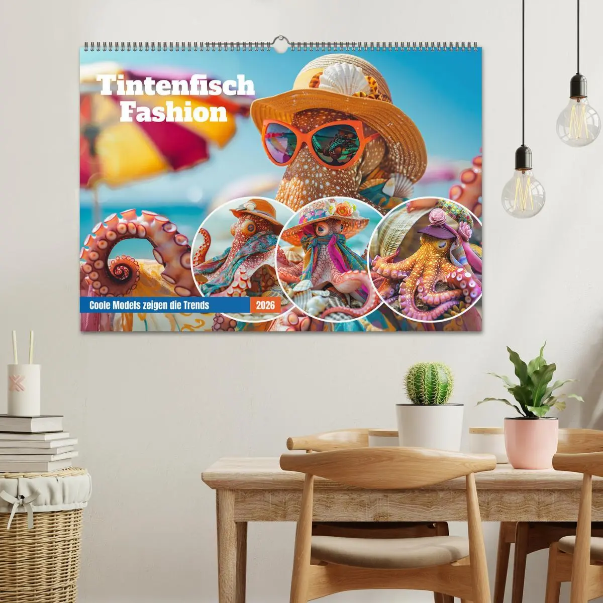 Bild: 9783457406595 | Tintenfisch Fashion. Coole Models zeigen die Trends (Wandkalender...
