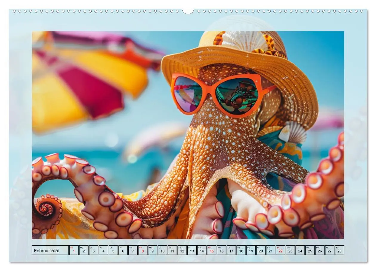 Bild: 9783457406595 | Tintenfisch Fashion. Coole Models zeigen die Trends (Wandkalender...