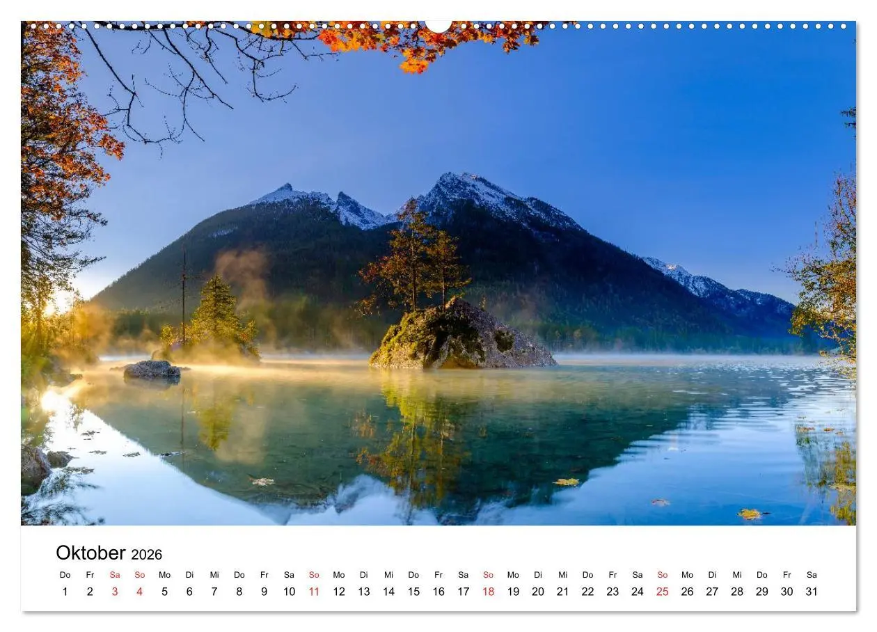 Bild: 9783457646595 | Berchtesgadener Berge im Licht (Wandkalender 2026 DIN A2 quer),...