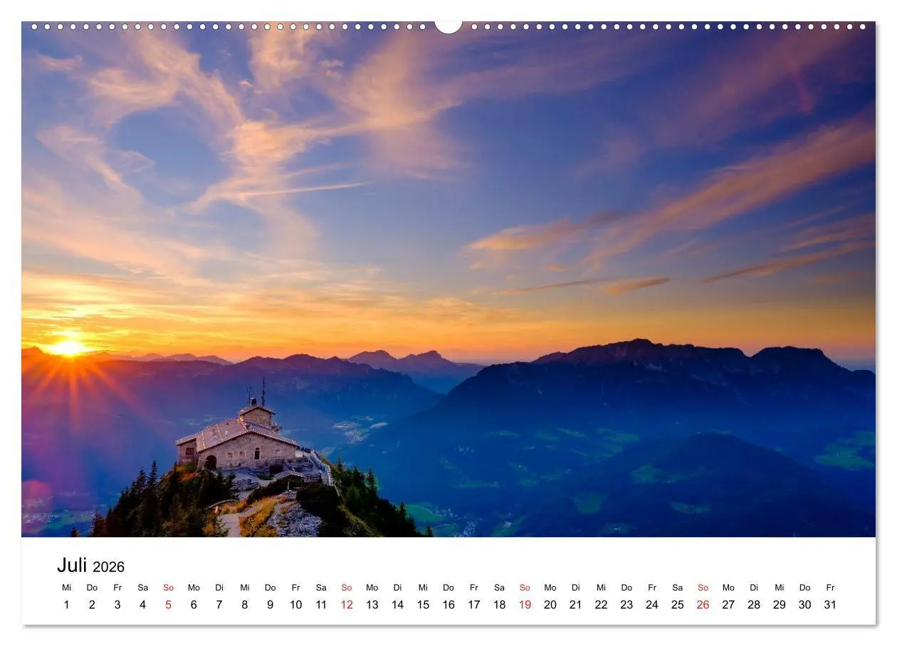 Bild: 9783457646595 | Berchtesgadener Berge im Licht (Wandkalender 2026 DIN A2 quer),...