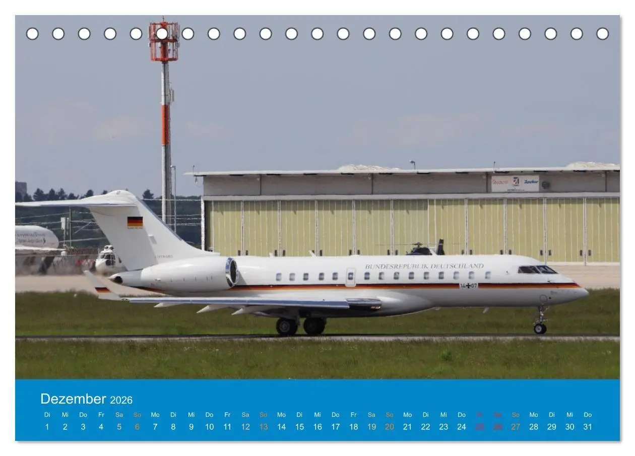 Bild: 9783516666595 | Flugzeugmomente in Stuttgart (Tischkalender 2026 DIN A5 quer),...