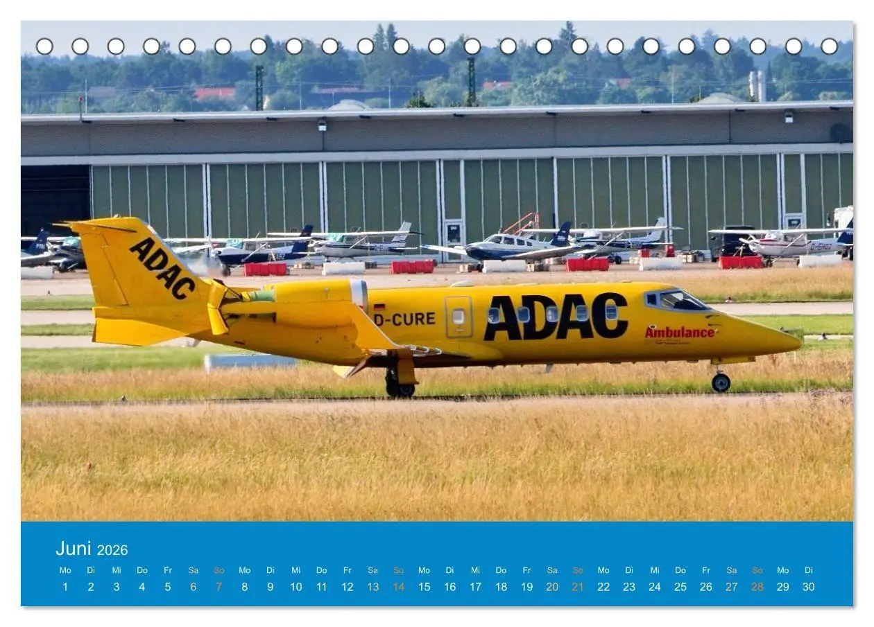 Bild: 9783516666595 | Flugzeugmomente in Stuttgart (Tischkalender 2026 DIN A5 quer),...