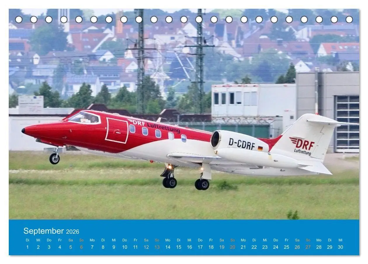 Bild: 9783516666595 | Flugzeugmomente in Stuttgart (Tischkalender 2026 DIN A5 quer),...