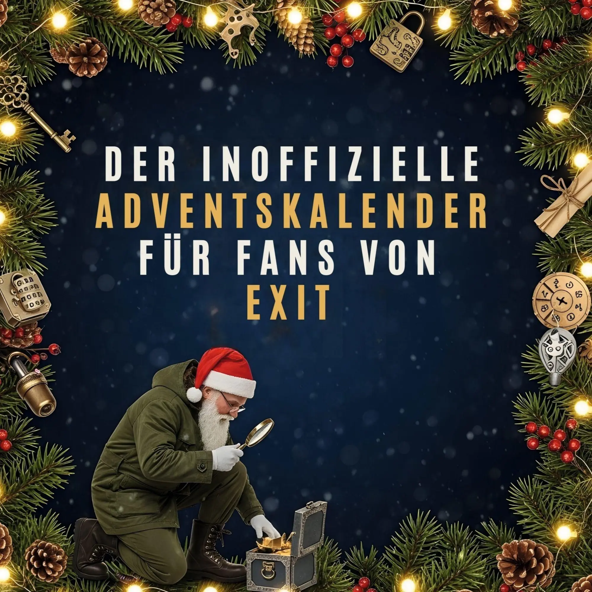 Cover: 9783695316595 | Der inoffizielle Adventskalender für Fans von EXIT | Matteo Meier