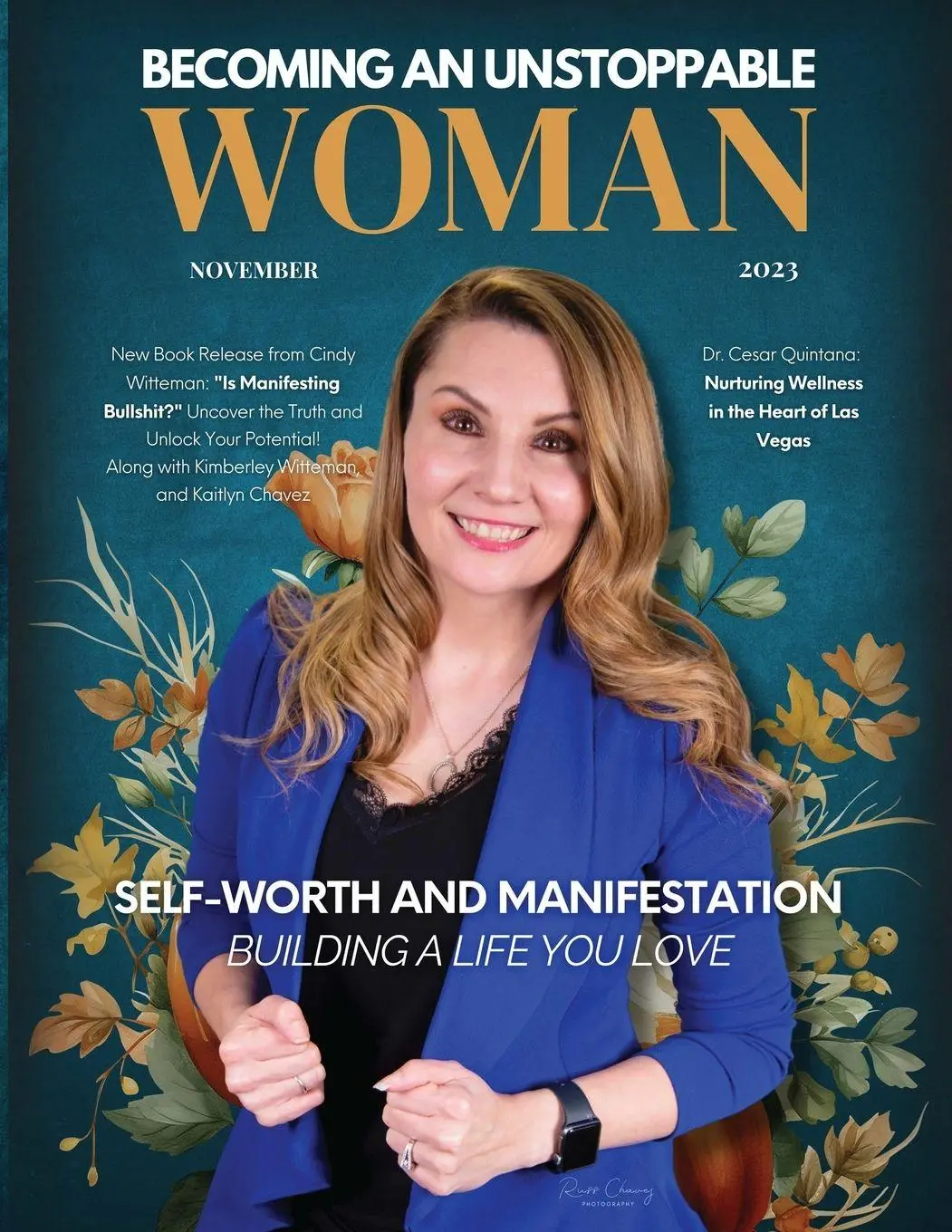 Cover: 9781960136695 | Becoming An Unstoppable Woman Magazine | November 2023 | Hanna Olivas