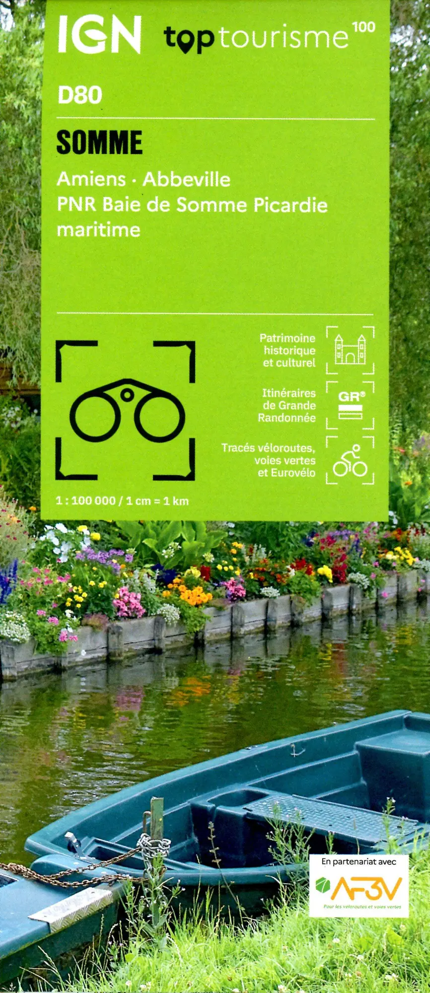 Cover: 9782758556695 | Somme Amiens | (Land-)Karte | IGN Top 100 départemental | Französisch