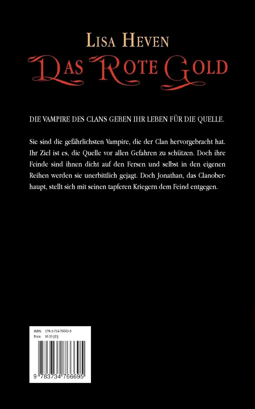 Rückseite: 9783734766695 | Das rote Gold Band 1 | Erwachen des Mysteriums | Lisa Heven | Buch