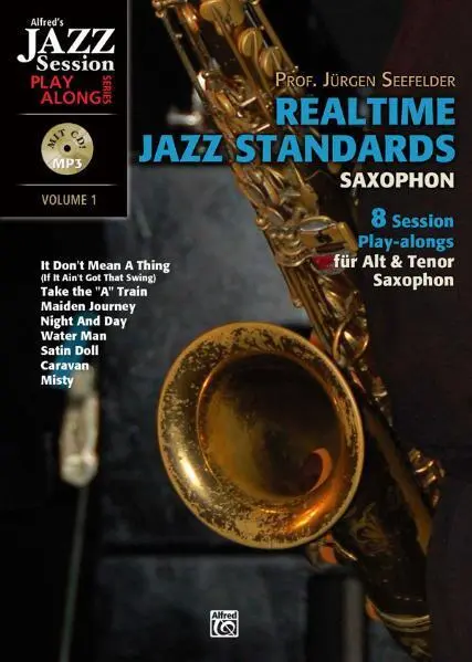 Noten Realtime Jazz Standards Saxophon Altsax Tenorsax Session Play along 20144