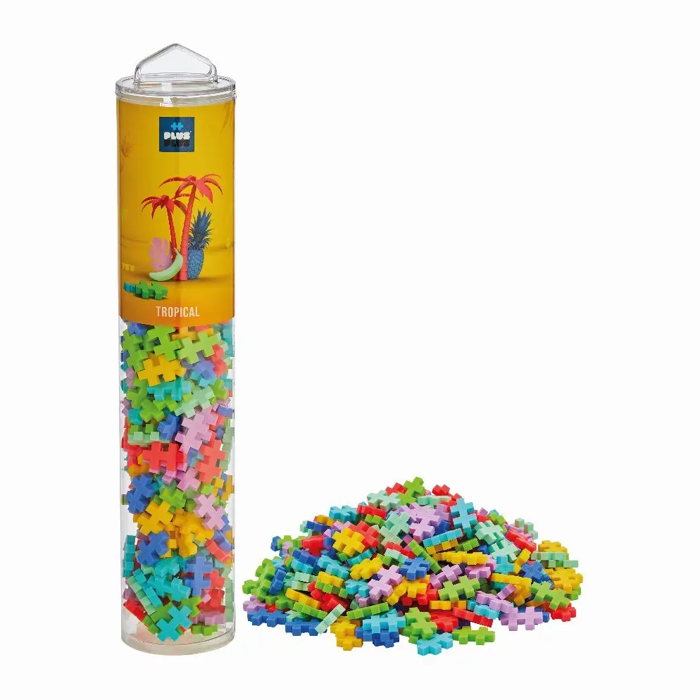Cover: 5710409106795 | PLUS PLUS 240 Kreativ Bausteine Tropical | 9604261 | 2022 | PLUS PLUS