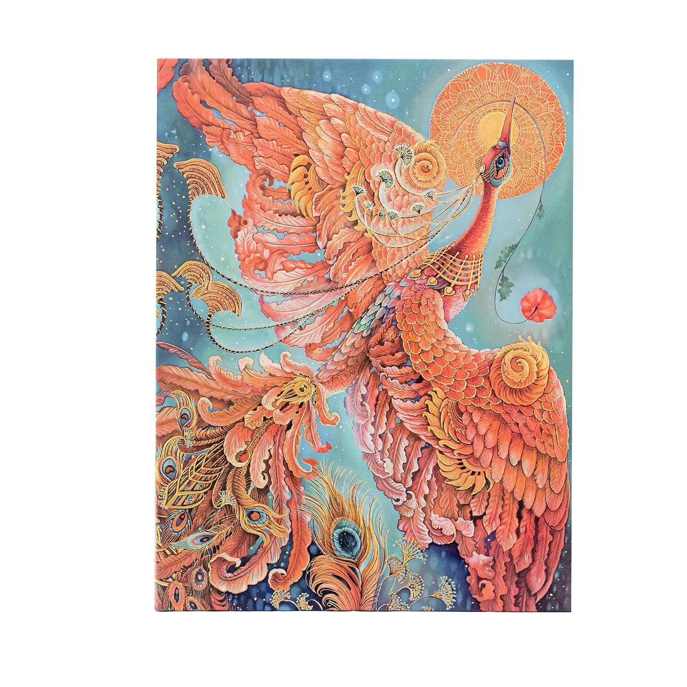 Cover: 9781439796795 | Firebird (Birds of Happiness) Ultra Lined Hardback Journal (Elastic...
