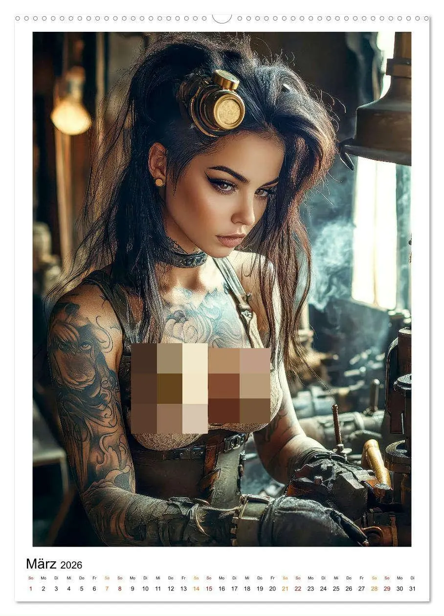 Bild: 9783457246795 | Tattoo Schönheiten - erotische Eleganz (Wandkalender 2026 DIN A2...