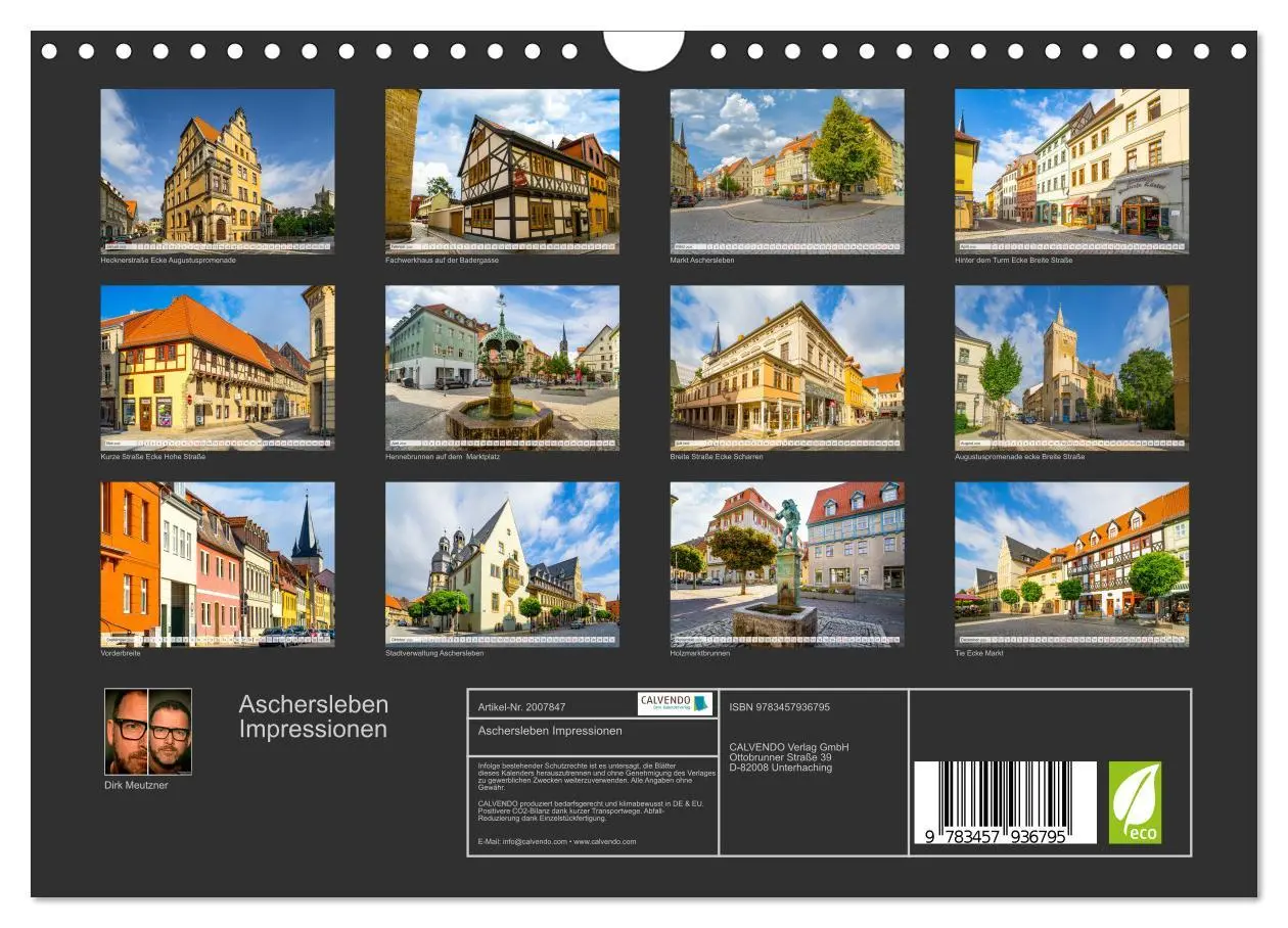 Bild: 9783457936795 | Aschersleben Impressionen (Wandkalender 2026 DIN A4 quer), CALVENDO...
