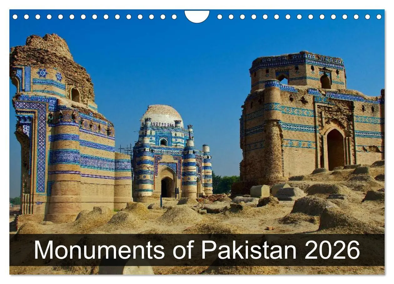 Cover: 9783516576795 | Monuments of Pakistan 2026 (Wall Calendar 2026 DIN A4 landscape),...